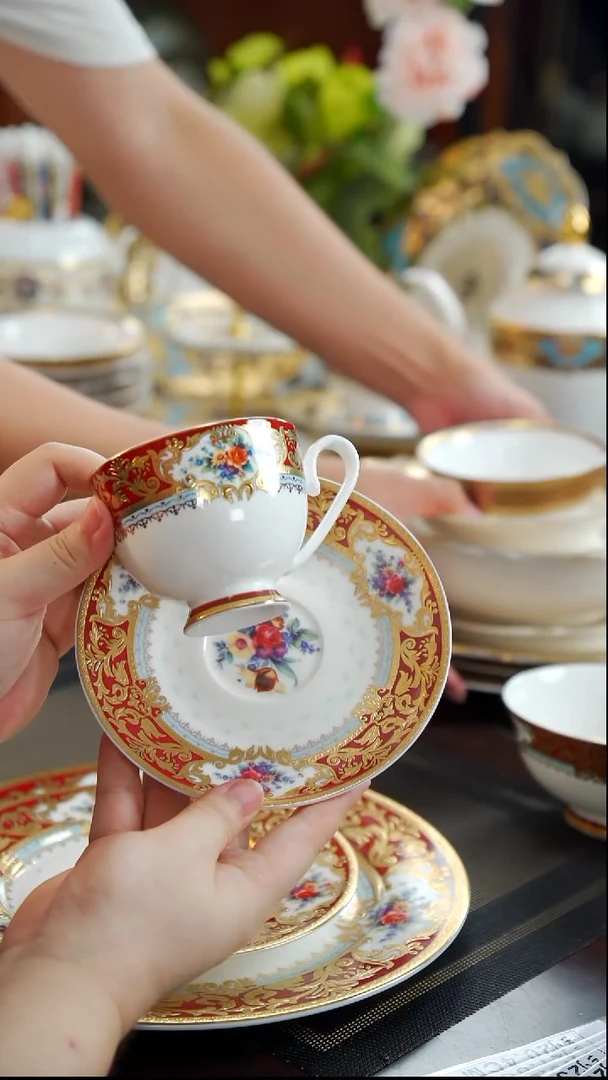 瓷片200毫升杯碟 正品