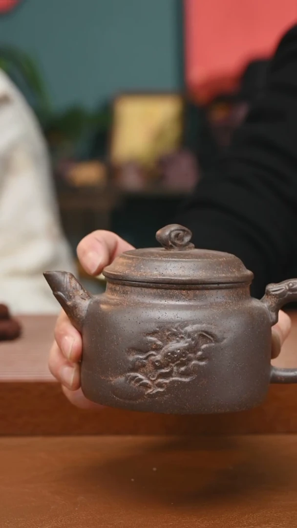 茶壶紫砂精工半手德钟474