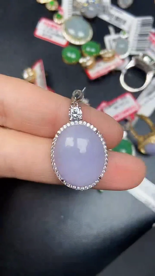 银S925镶嵌戒指翡翠3860