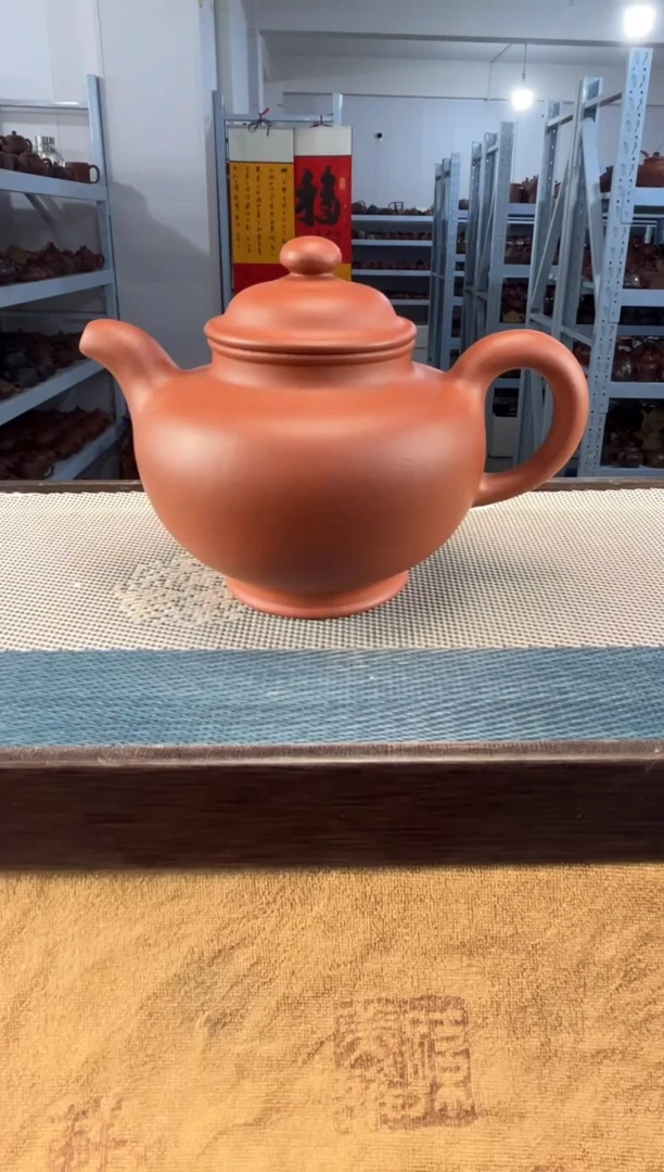 茶壶紫砂67宜兴紫砂全手400cc