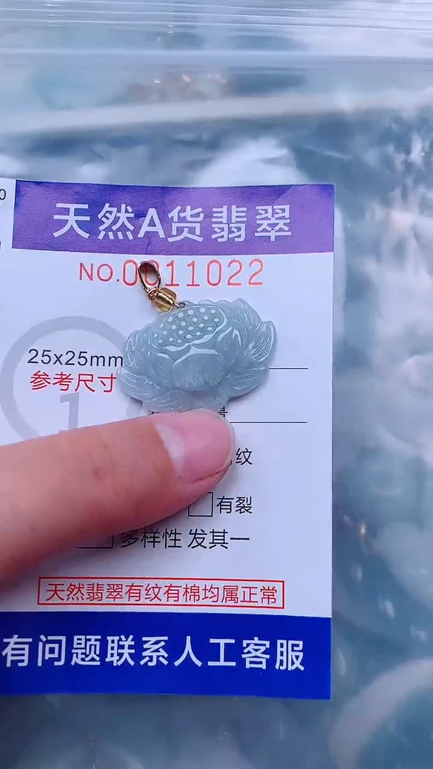 吊坠(不含链)未镶嵌翡翠1