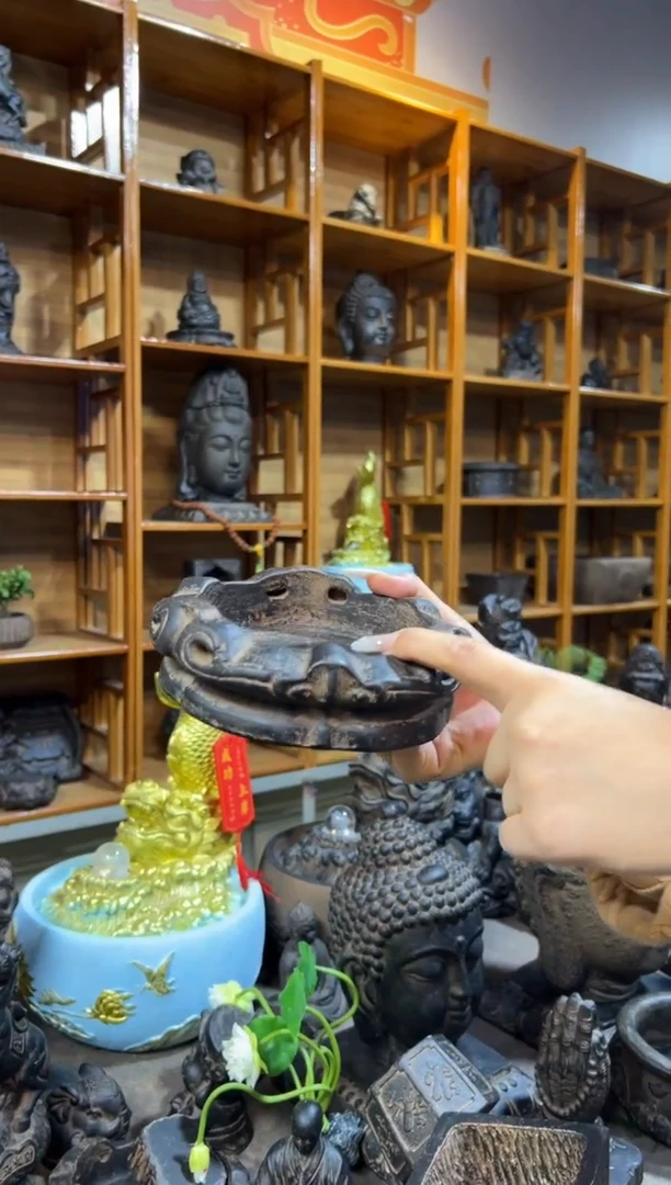 陶土【火山泥】金箍坛底座