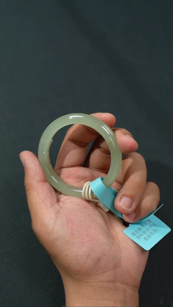 和田玉手镯未镶嵌A0033-53