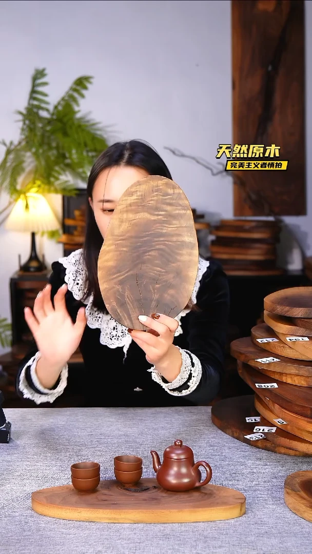 木北美黑胡桃原木.干裂疤结不属于商品质量问题完美主义者慎拍