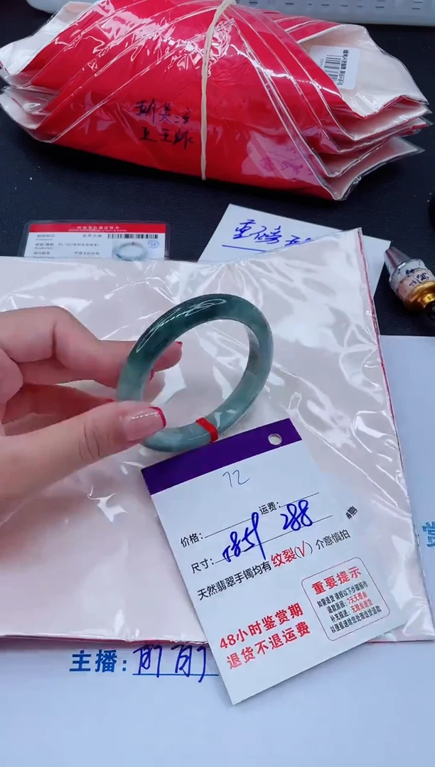 未镶嵌手镯翡翠288