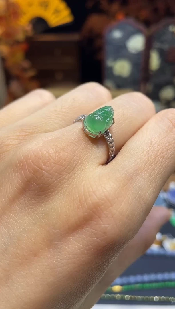 颈饰未镶嵌翡翠假一赔三