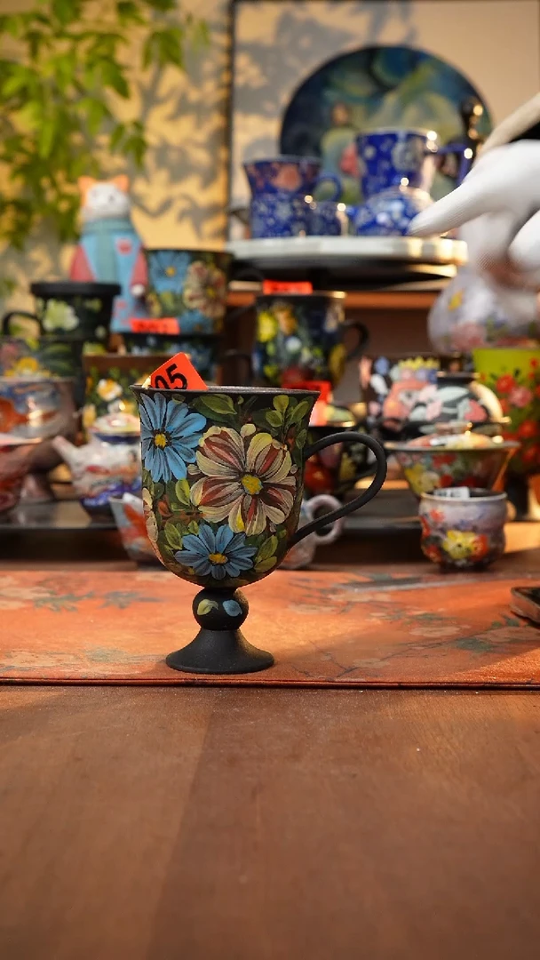 瓷片景德镇手工手绘005