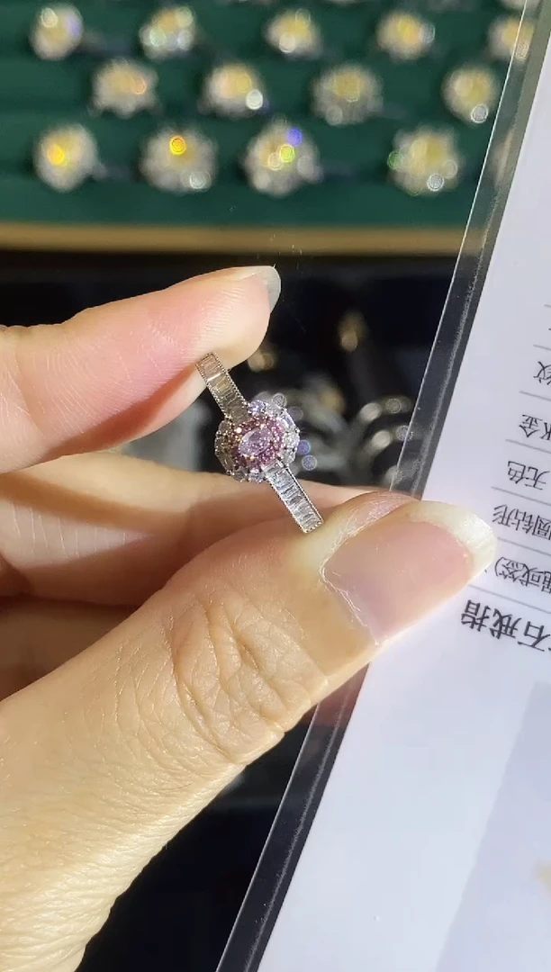 18K金镶嵌戒指钻石32