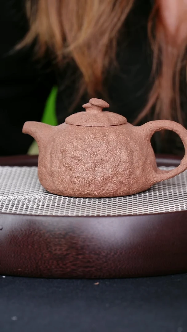 茶壶紫砂宜兴紫砂壶灵芝供春