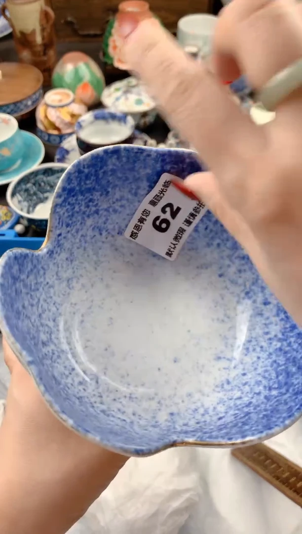 【闪购商品】瓷片62号九姑娘工艺品瓷器（脱釉