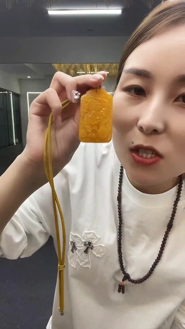 黄色貔貅吊坠多样性性发货一件