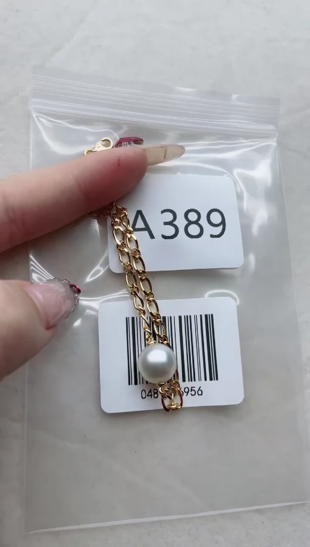 【闪购商品】海水珍珠手链银S925镶嵌A389