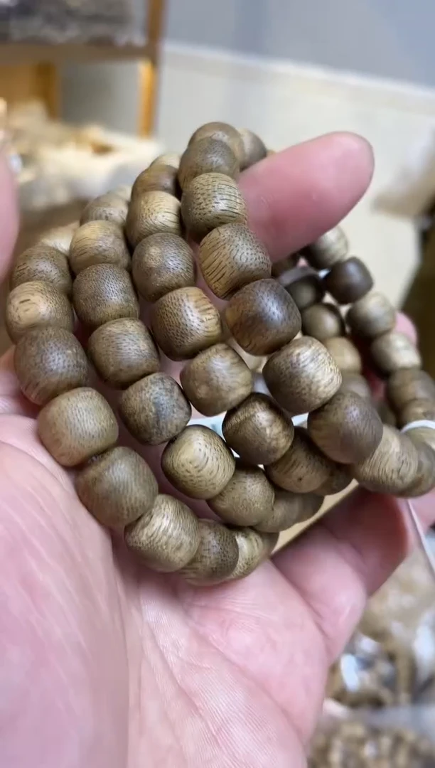 手串沉香文莱老型单圈蛇皮纹1.1多样性发其一