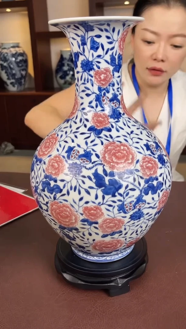 摆件景德镇陶瓷瓶