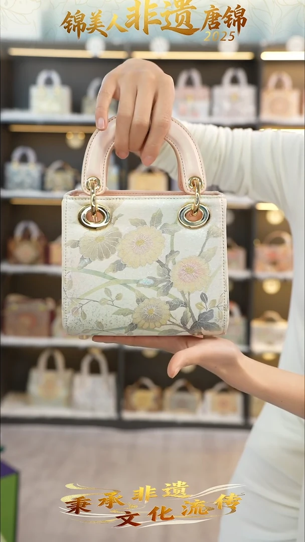 织绣87非遗唐锦特价螺钿小戴妃