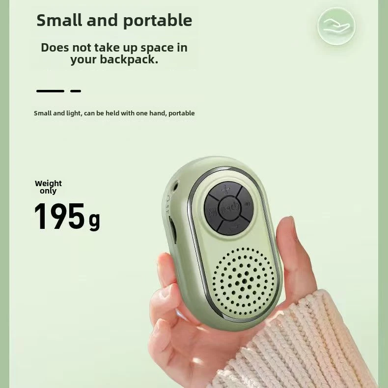 迷你蓝牙音箱插卡小钢炮口袋机低音户外随身可携式低音炮插U盘耳