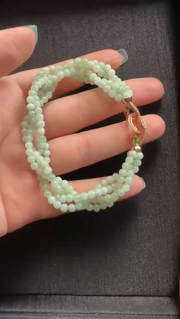 【闪购商品】翡翠手串未镶嵌118手串一条