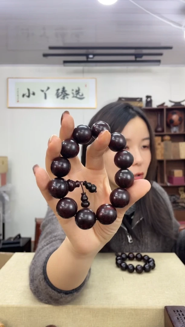 乌木类746小叶紫檀2.0单圈串木木