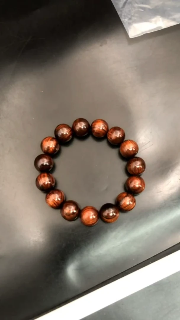 手串/手链黄花梨/降香黄檀用****9海黄野生紫油梨老料1.5毕业串