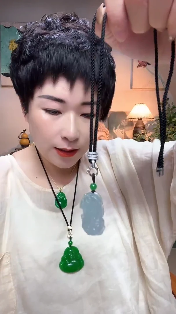 吊坠(赠链)合金翡翠580