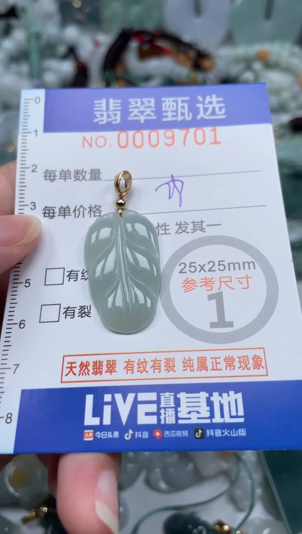 颈饰未镶嵌翡翠9701