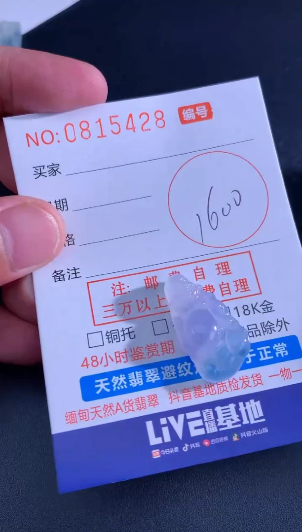 翡翠未镶嵌颈饰天然A货翡翠