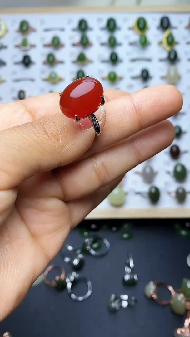 【闪购商品】南红玛瑙戒指未镶嵌1