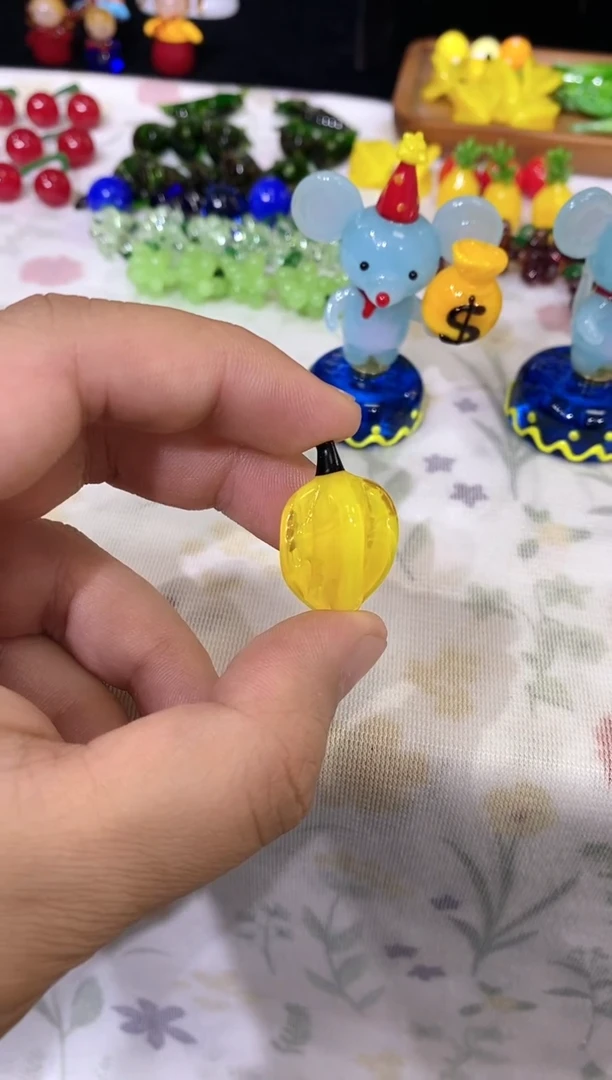 琉璃手工艺品杨桃