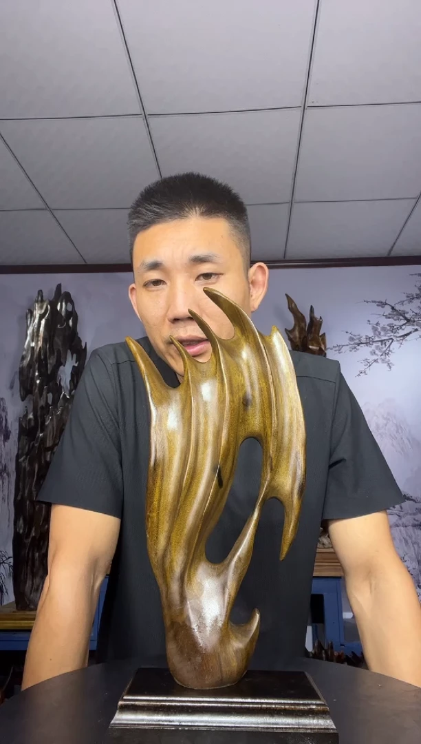 金丝楠木雕款用****5金丝楠木工艺品摆件