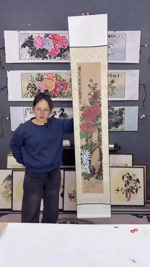 国画175*32吴铁成作品