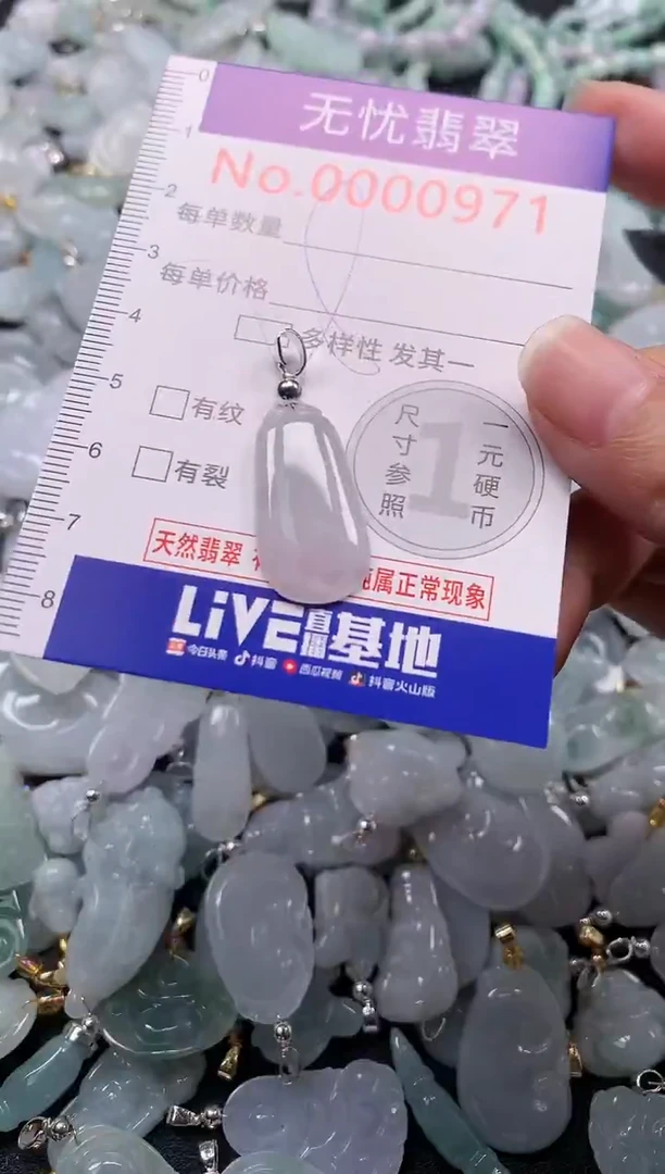 颈饰未镶嵌翡翠971