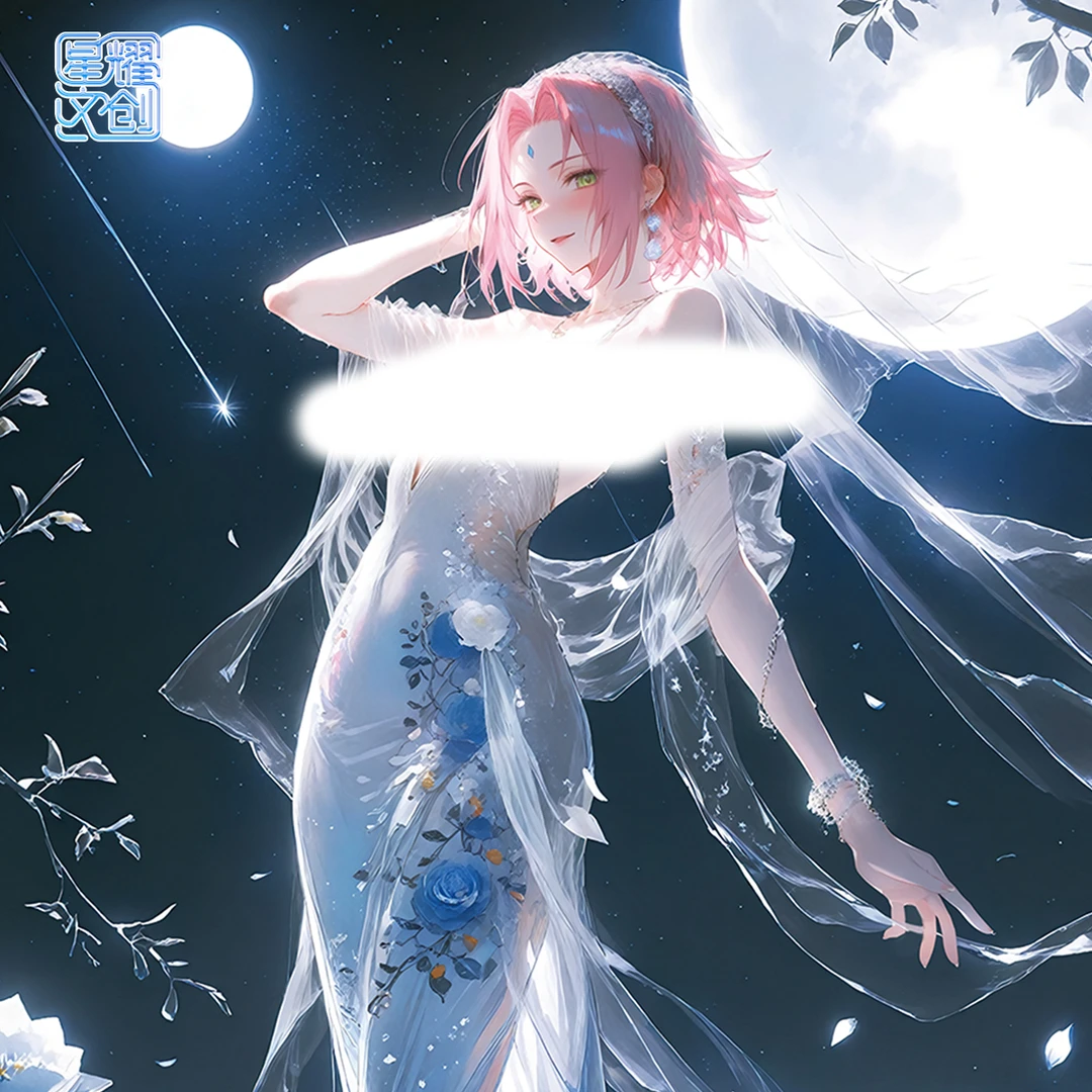 老登【十二金钗】星耀文创火影忍者A6清凉妹卡色纸（默认代拆）