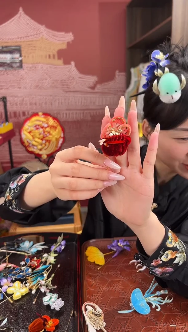 【闪购商品】刺绣苏绣世家非遗手工（胸针）