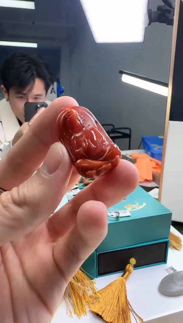 【闪购商品】南红玛瑙吊坠(不含链)未镶嵌观音吊坠6