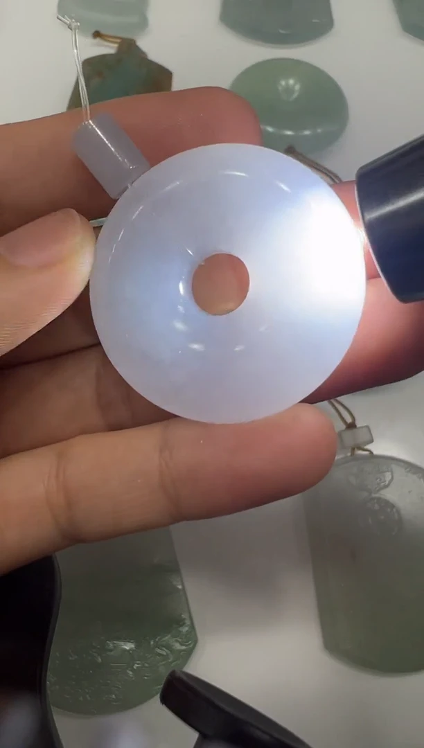 未镶嵌定制翡翠扣子