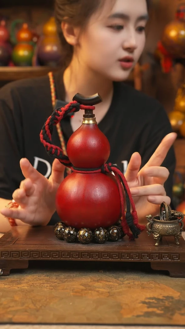 124大漆一物一拍记葫堂出品【不带手串】