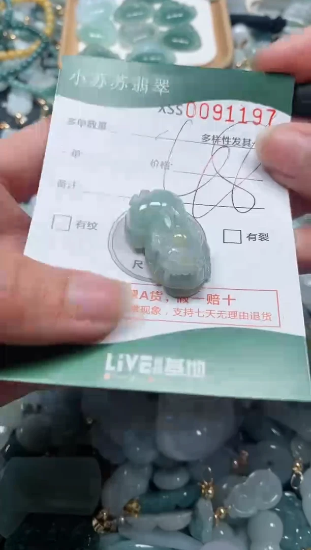 【闪购商品】翡翠颈饰未镶嵌闪购商品0091197