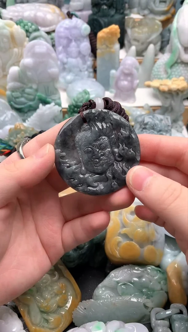 吊坠(不含链)未镶嵌翡翠1