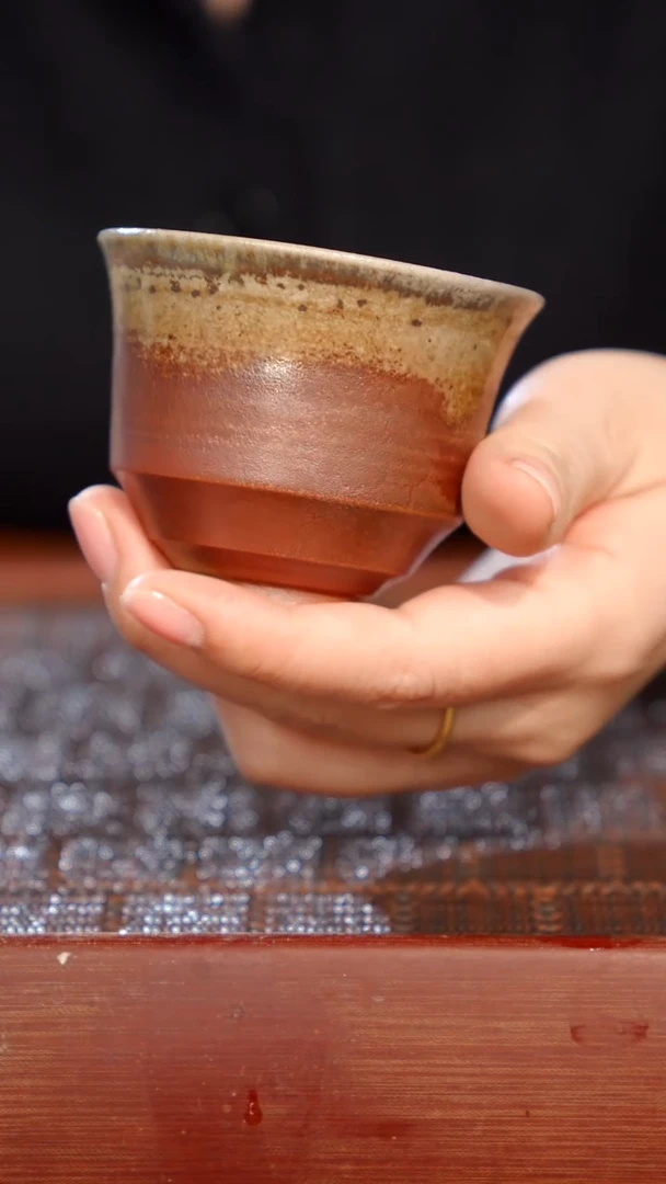 陶瓷奢瓷/瑞寅柴烧茶器（杯子）0392