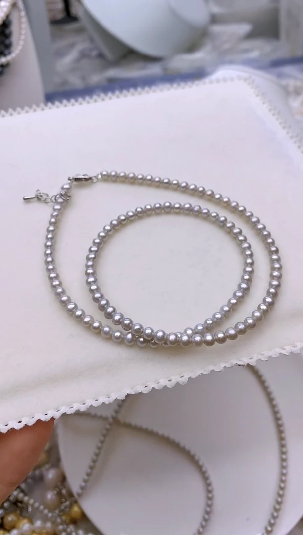 未镶嵌1淡水珍珠项链