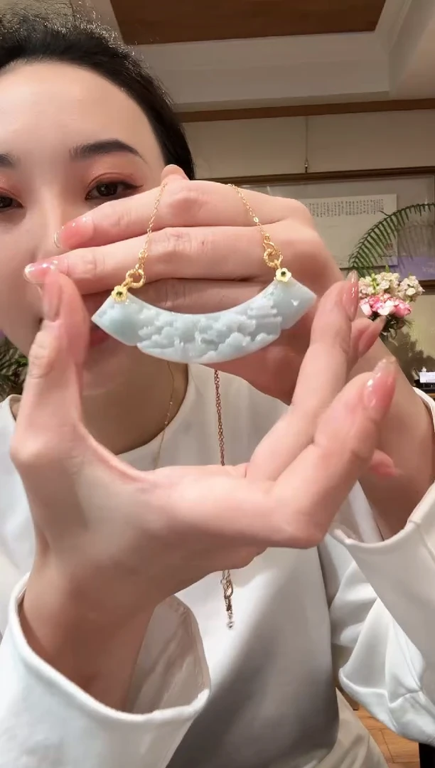 【闪购商品】翡翠颈饰未镶嵌国风