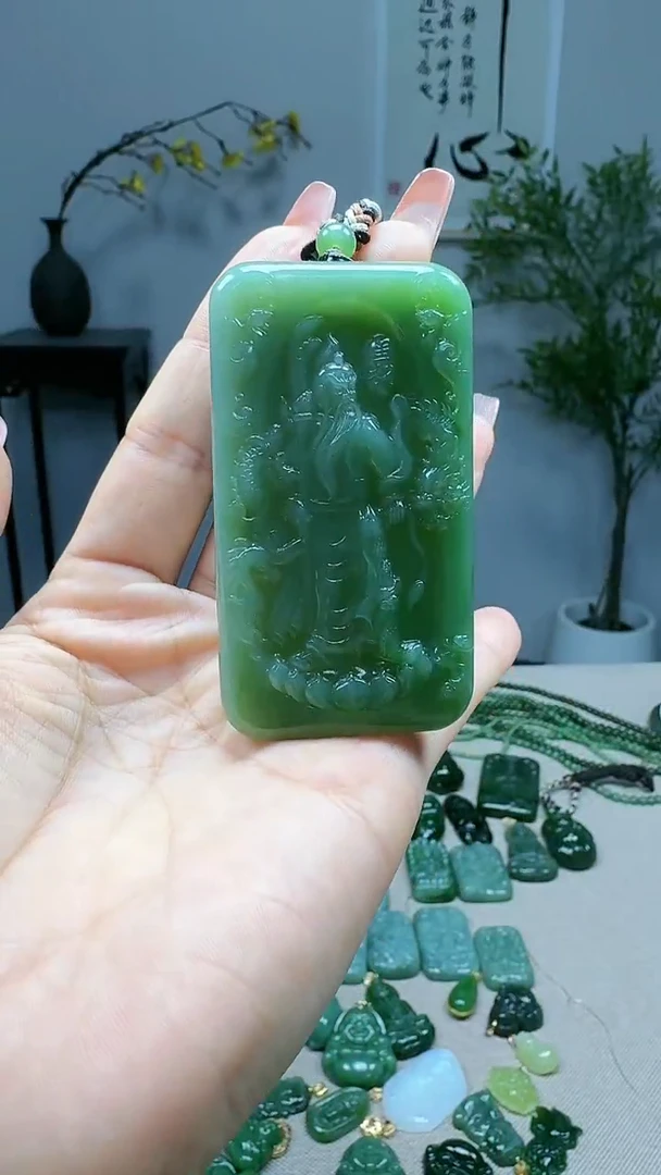 未镶嵌和田玉挂件1