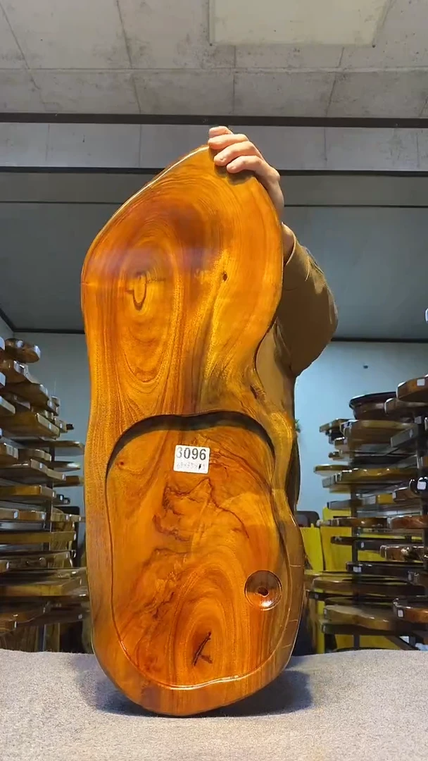 实木原木茶盘 一物一拍(不含配件