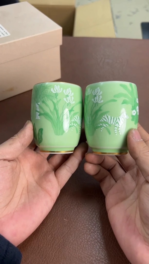 杯香兰社茶杯原盒全新