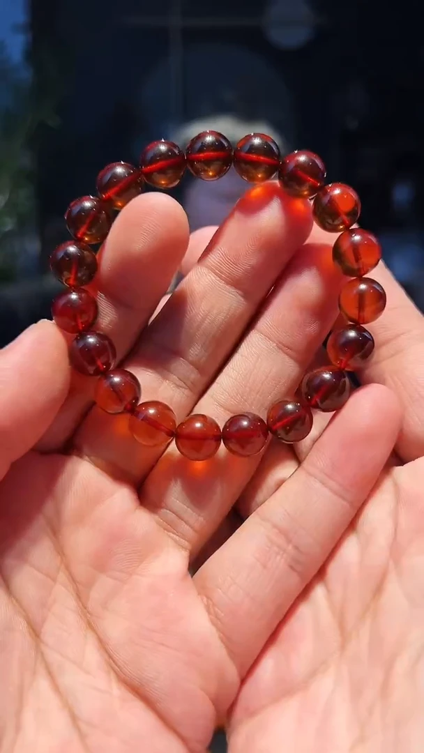 【闪购商品】琥珀手串未镶嵌10+(琥珀串)