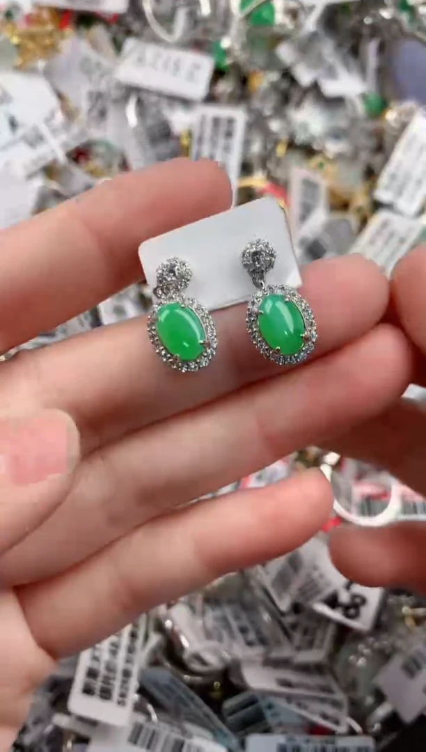 银S925镶嵌戒指翡翠11-11-11----6