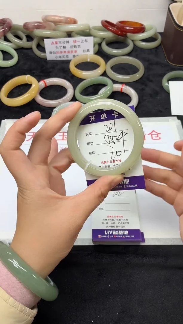 未镶嵌手镯石英质玉201