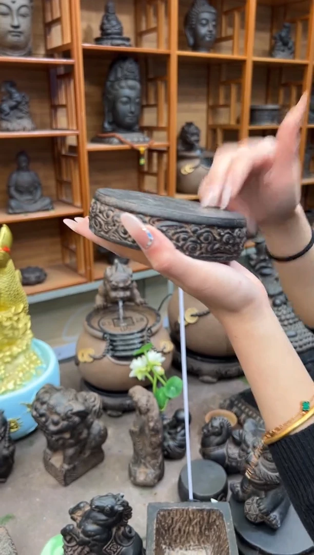 陶土【火山泥】吉祥底座