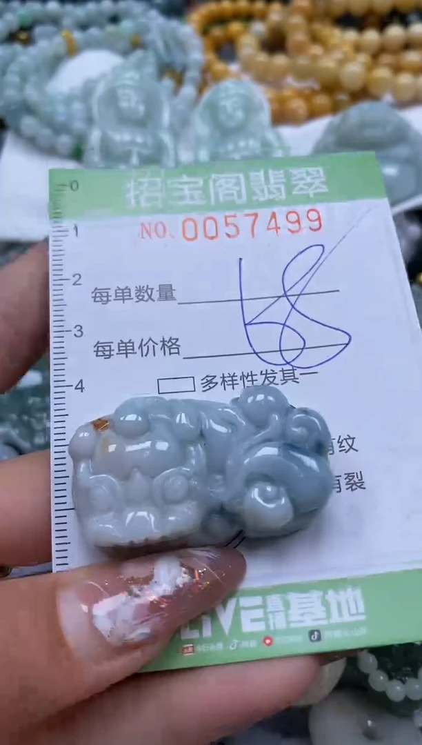 【闪购商品】翡翠颈饰未镶嵌闪购商品0057499