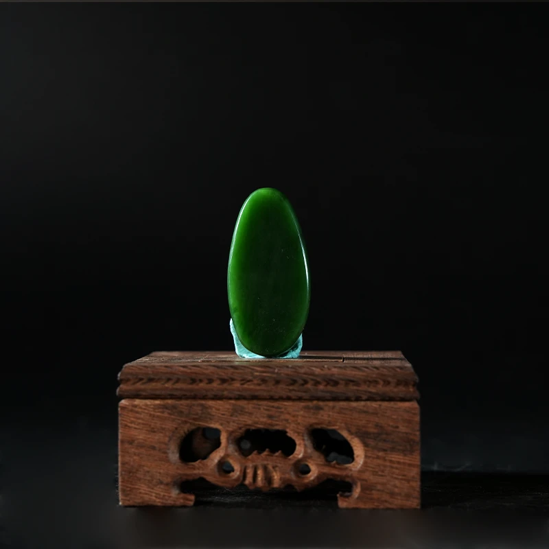 lot40 和田玉碧玉挂件/QG51227-185593 保利山东